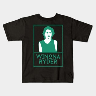 Winona ryder///original retro Kids T-Shirt